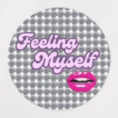 唇 ラベル (デザイン1)