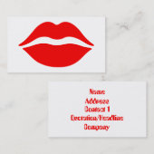 唇 名刺 (正面/裏面)