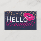 唇/LipSense/MUA/キスの名刺 名刺 (正面)