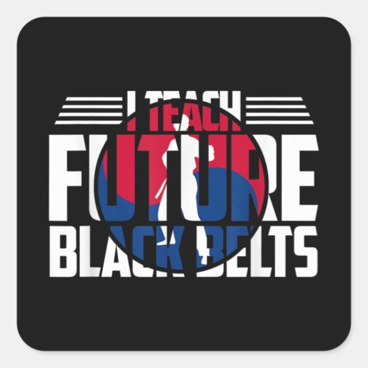 唐宗堂インストラクター武術アーツ先生韓国 スクエアシール (正面)