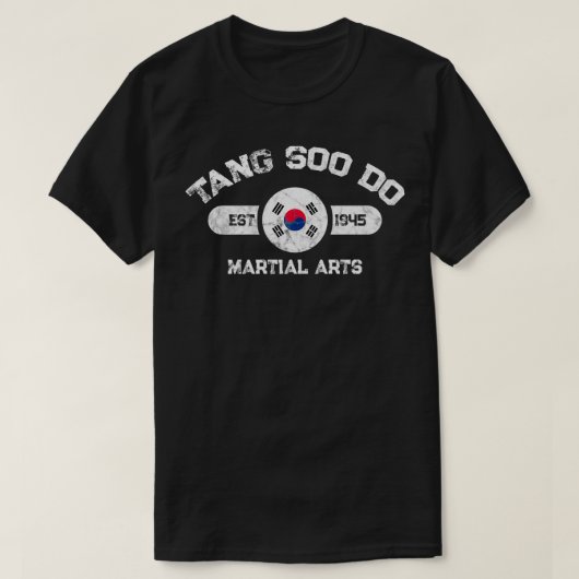 唐宗堂1945年武術芸術祭奨励設立 Tシャツ (デザイン正面)