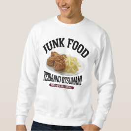 唐揚げポテト（ビンテージ風） スウェットシャツ