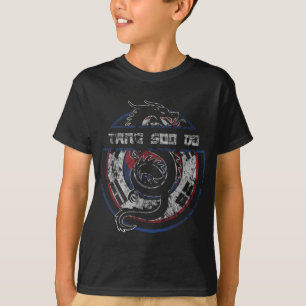 唐祖堂武術芸術祭典韓国国旗 Tシャツ