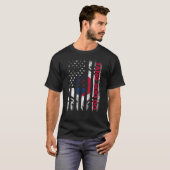 唐祖堂空手武術芸術育成韓国Fl Tシャツ (正面フル)