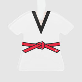 唐祖堂赤ベルト1階パーソナライズされた オーナメント