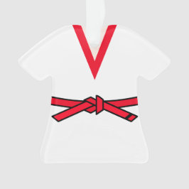 唐祖堂赤ベルト1階パーソナライズされた オーナメント