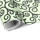 唐草模様伝統的の和菓子 ラッピングペーパー (ロールコーナー)