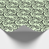 唐草模様伝統的の和菓子 ラッピングペーパー (角)