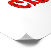 唐辛子が大好き ポスター (角)