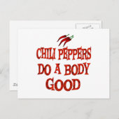 唐辛子が好い ポストカード (正面/裏面)