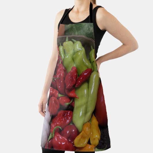 唐辛子と野菜 エプロン (インサイチュ)