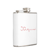 唐辛子のカプサイシンの分子化学式 フラスク (右)