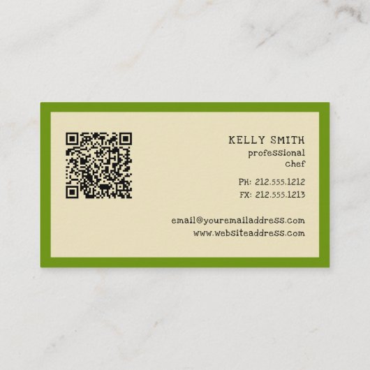 唐辛子のキャラクター 名刺 (裏面)