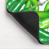 唐辛子のマウスのマット3 マウスパッド (コーナー)