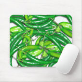 唐辛子のマウスのマット3 マウスパッド (マウス)