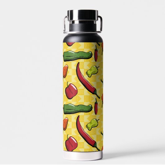 唐辛子の世界 ウォーターボトル (背面)