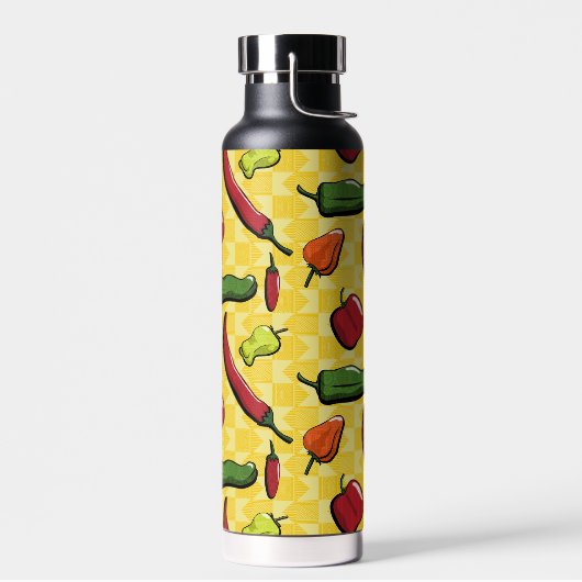 唐辛子の世界 ウォーターボトル (左面)