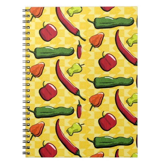 唐辛子の世界 ノートブック (正面)