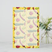 唐辛子の世界 便箋 (スタンド正面)