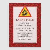 唐辛子の危険信号 (正面)