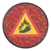 唐辛子の危険信号 アイスホッケーパック (正面)