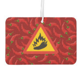 唐辛子の危険信号 カーエアーフレッシュナー (裏面)