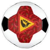 唐辛子の危険信号 サッカーボール (回転)