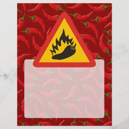 唐辛子の危険信号 チラシ (裏面)