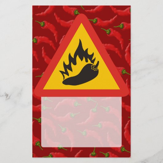 唐辛子の危険信号 チラシ (裏面)