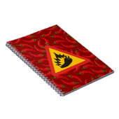 唐辛子の危険信号 ノートブック (右側)