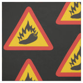 唐辛子の危険信号 ファブリック (見本)