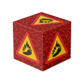 唐辛子の危険信号 フォトキューブ (裏面アングル)