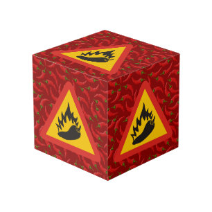 唐辛子の危険信号 フォトキューブ