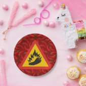 唐辛子の危険信号 ペーパープレート (パーティー)