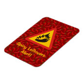 唐辛子の危険信号 マグネット (左側)