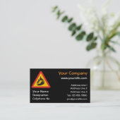 唐辛子の危険信号 名刺 (スタンド正面)