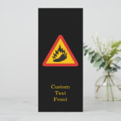 唐辛子の危険信号 招待状 (スタンド正面)