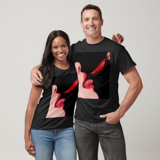 唐辛子の唇 Tシャツ (ユニセックス)