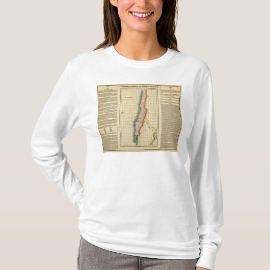 唐辛子の地図 Tシャツ (正面)