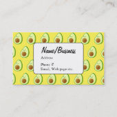 唐辛子の漫画のパターン 名刺 (正面)