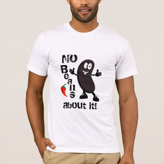 唐辛子のCookoffそれについての豆無し Tシャツ (正面)