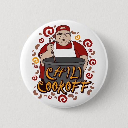唐辛子のCookoff 缶バッジ (正面)