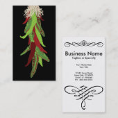 唐辛子のverde 名刺 (正面/裏面)