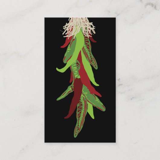 唐辛子のverde 名刺 (正面)