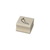 唐辛子ガーデニング野菜リノカットスタイル ラバースタンプ (スタンプ)