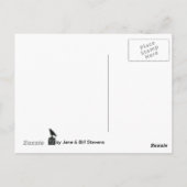 唐辛子クモ ポストカード (裏面)