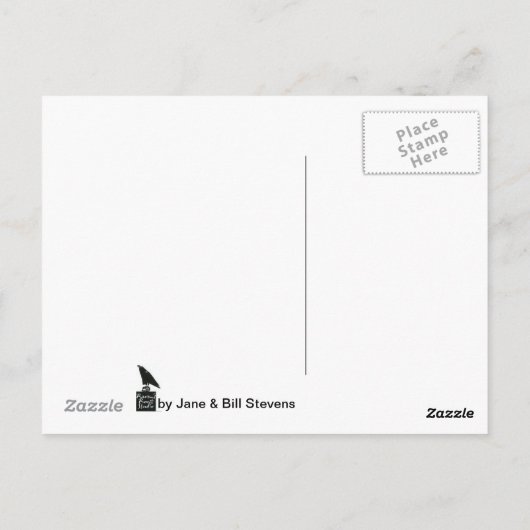 唐辛子クモ ポストカード (裏面)