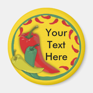 唐辛子グループサークルフレーム マグネット