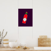 唐辛子ソース ポスター (キッチン)