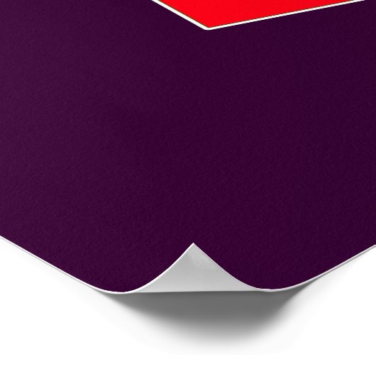 唐辛子ソース ポスター (角)